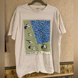 Target Good Fellow Poolside USA Tee Shirt XL